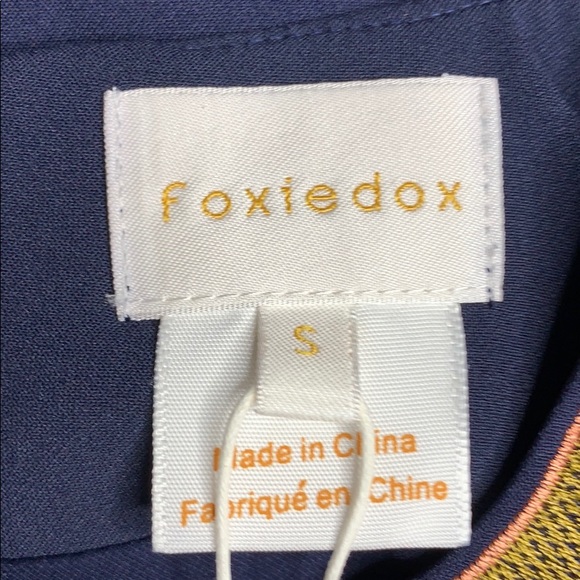 Foxiedox embroidered Hadiya fit and flare dress - Picture 10 of 14